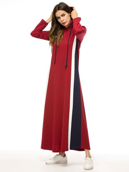 autumn winter cotton abayas students sport long dress arab full length caftan turkey middle east muslim women dress fashion 7329, Red
autumn winter cotton abayas students sport long dress arab full length caftan turkey middle east muslim women dress fashion 7329, Red