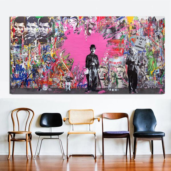 large printed street art pink einstein love is an answer art prints poster with vivid color for bedroom decor
large printed street art pink einstein love is an answer art prints poster with vivid color for bedroom decor