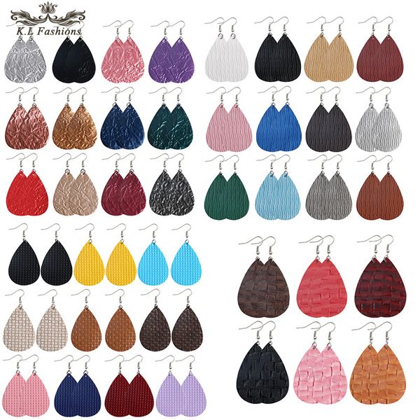 2020 designer colorful weave water wave leather earring for women girls fashion dangle earrings oval waterdrop hook ear party jewelry gift, Silver
2020 designer colorful weave water wave leather earring for women girls fashion dangle earrings oval waterdrop hook ear party jewelry gift, Silver
