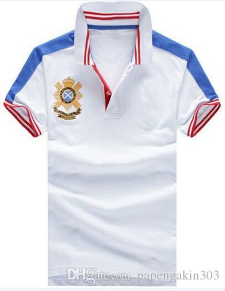summer spring solid polo shirts for men big horse embroidery male casual polos cotton tennis jersey tees t-shirts white navy blue red, White;black
summer spring solid polo shirts for men big horse embroidery male casual polos cotton tennis jersey tees t-shirts white navy blue red, White;black