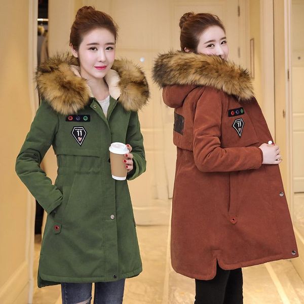 2019 new hooded women's fur collar winter warm velvet padded coat women's outerwear plus size women's trench coats black, Tan;black
2019 new hooded women's fur collar winter warm velvet padded coat women's outerwear plus size women's trench coats black, Tan;black