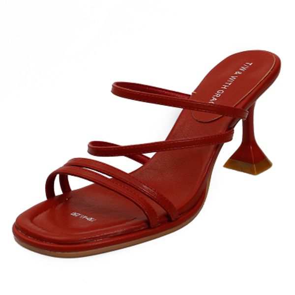 women's sandals and slippers wear a soft bottom 2020 new summer fashion high-heeled word slender with net red wild fairy shoes, Black
women's sandals and slippers wear a soft bottom 2020 new summer fashion high-heeled word slender with net red wild fairy shoes, Black