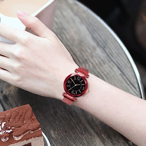 luxury watch women rose gold ladies watch starry sky women bracelet watches magnetic stainless wristwatche dames horloge #03, Slivery;brown
luxury watch women rose gold ladies watch starry sky women bracelet watches magnetic stainless wristwatche dames horloge #03, Slivery;brown