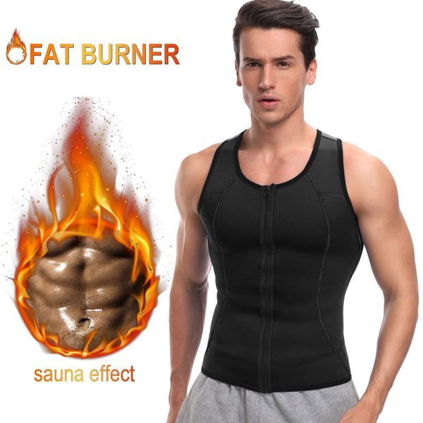men's sports vest neoprene corset sauna effect fat burner sweet sweat fever vest stomach slimming waist trainer shapewear, Black;brown
men's sports vest neoprene corset sauna effect fat burner sweet sweat fever vest stomach slimming waist trainer shapewear, Black;brown