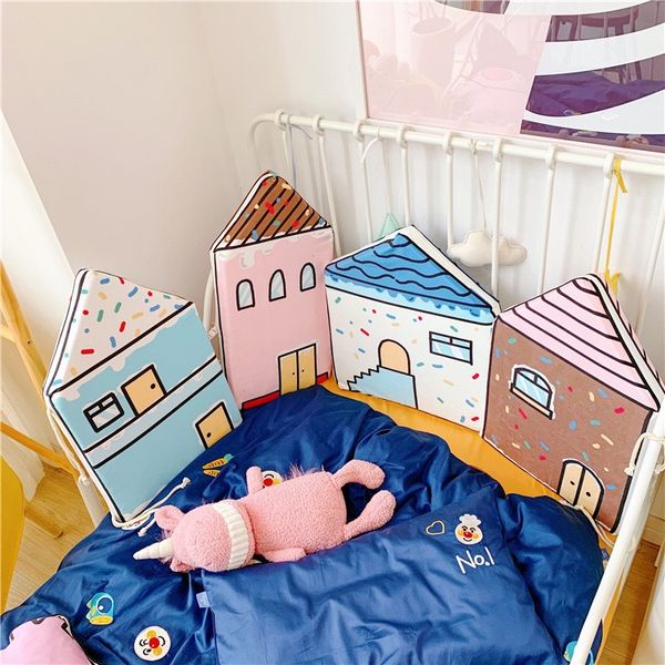 4pcs 2020 colorful design baby bed bumper little house pattern crib protection infant cot newborn bedding baby bed bedding
4pcs 2020 colorful design baby bed bumper little house pattern crib protection infant cot newborn bedding baby bed bedding
