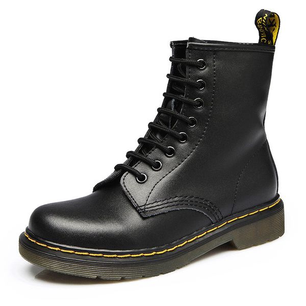 2019 ladies boots leather shoes british wind outdoor winter high help motorcycle boots casual autumn leather wear non-slip shoes, Black
2019 ladies boots leather shoes british wind outdoor winter high help motorcycle boots casual autumn leather wear non-slip shoes, Black