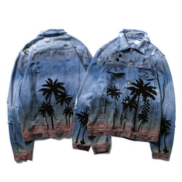 fashion mens brand jackets vintage denim cowboy shirts beach trees printed male female winter jacket casual coat size s-xl, Black;brown
fashion mens brand jackets vintage denim cowboy shirts beach trees printed male female winter jacket casual coat size s-xl, Black;brown