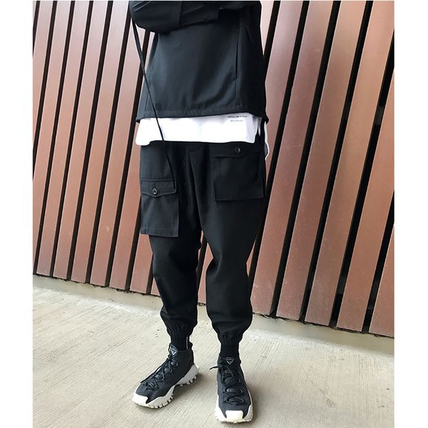 men's pants 27-44 2021 clothing gd hair stylist three dimensional tailored multi - pocket jogger plus size costumes, Black
men's pants 27-44 2021 clothing gd hair stylist three dimensional tailored multi - pocket jogger plus size costumes, Black