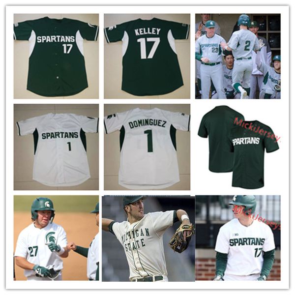 Custom Michigan State Spartans Baseball jersey stitched 35 A.J. Achter 13 Mark Mulder 23 Kirk Gibson Michigan State jersey
Custom Michigan State Spartans Baseball jersey stitched 35 A.J. Achter 13 Mark Mulder 23 Kirk Gibson Michigan State jersey