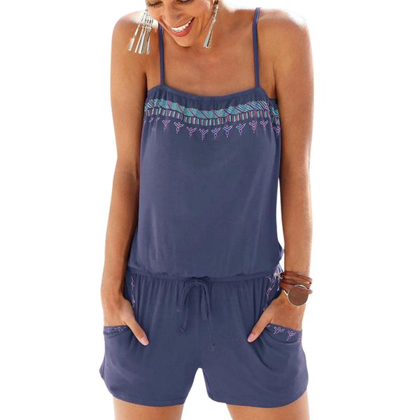 womens summer printed jumpsuits spaghetti strap rompers casual mini playsuit ladies elasticed waist beach shorts lj9030e, Black;white
womens summer printed jumpsuits spaghetti strap rompers casual mini playsuit ladies elasticed waist beach shorts lj9030e, Black;white