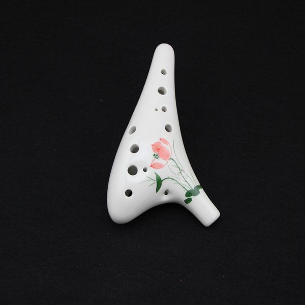 12 отверстия керамического ocarina флейта альт c почерк стиль музыкального инструмента для начинающих
12 отверстия керамического ocarina флейта альт c почерк стиль музыкального инструмента для начинающих