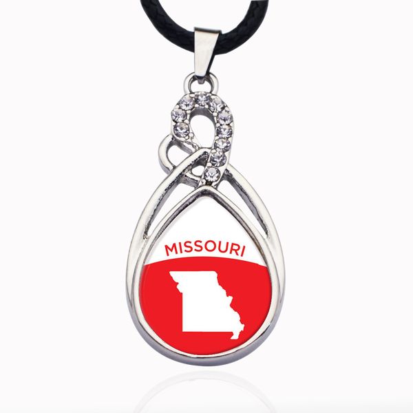 missouri outline circle charm crystal pendant necklace for women wedding party gift, Bronze;silver
missouri outline circle charm crystal pendant necklace for women wedding party gift, Bronze;silver