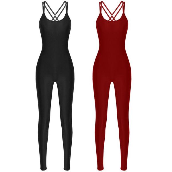 tiaobug women one-piece dancewear sleeveless stretchy jumpsuit workout exercise gymnastics leotard yoga ballet bodysuit, Black;red
tiaobug women one-piece dancewear sleeveless stretchy jumpsuit workout exercise gymnastics leotard yoga ballet bodysuit, Black;red