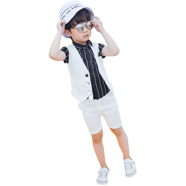 clothing kids set child suit baby prom wedding flower boys formal dress waist coat shirt shorts kids birthday party suits, White
clothing kids set child suit baby prom wedding flower boys formal dress waist coat shirt shorts kids birthday party suits, White
