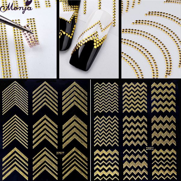monja nail art gold metal laser line striping tape transfer foils self-adhesive foil decals stickers diy decoration, Black
monja nail art gold metal laser line striping tape transfer foils self-adhesive foil decals stickers diy decoration, Black