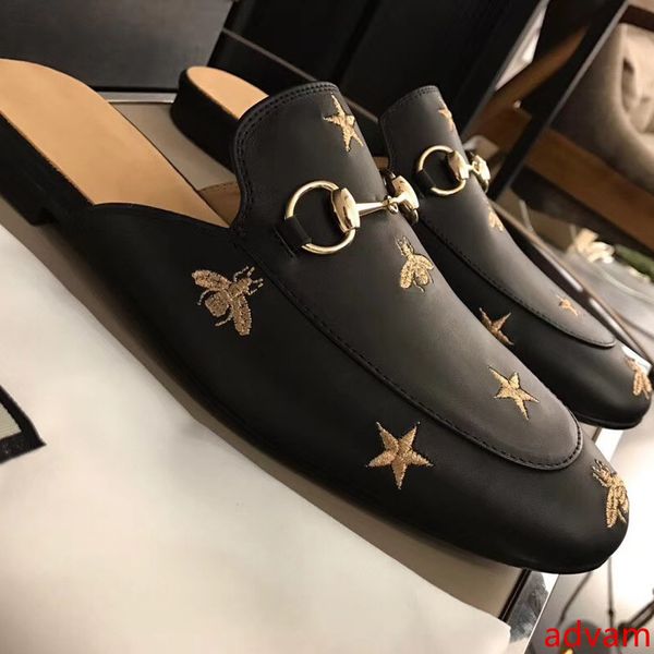 luxury mules princetown leather loafers men muller slipper shoes black star small bee metal chain men wonen fur slippers ladies casual sanda
luxury mules princetown leather loafers men muller slipper shoes black star small bee metal chain men wonen fur slippers ladies casual sanda