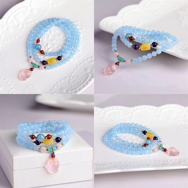 natural sea-blue bao du circle bracelet collocation powder small fox pendeloque cut china nation wind ornaments beaded bracelet, Black
natural sea-blue bao du circle bracelet collocation powder small fox pendeloque cut china nation wind ornaments beaded bracelet, Black