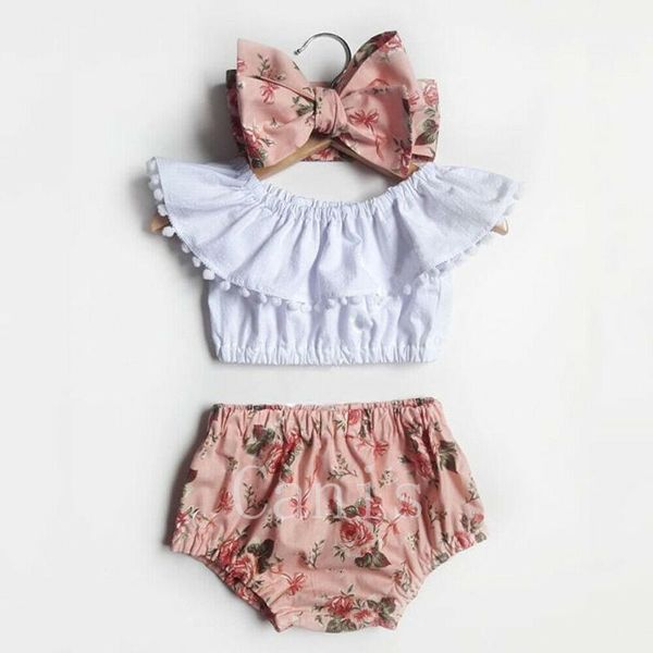 0-3y toddler baby girl clothes summer ruffle short sleeve white floral shorts headband outfits 3pcs
0-3y toddler baby girl clothes summer ruffle short sleeve white floral shorts headband outfits 3pcs