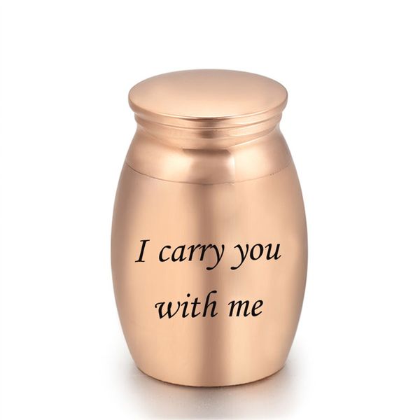 25 x 16 mm mini stainless steel pet urn keepsake cremation funeral box pet ash holder funeral urn - i carry you with me, Silver
25 x 16 mm mini stainless steel pet urn keepsake cremation funeral box pet ash holder funeral urn - i carry you with me, Silver