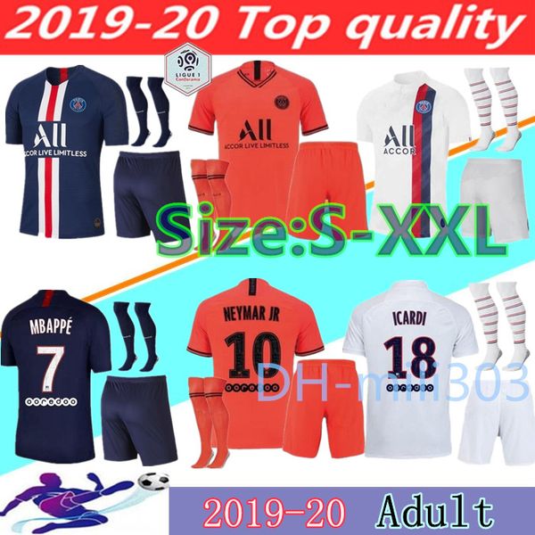 2019 2020 paris soccer jersey home away kits 19 20 paris mbappe maillots de foot icardi verratti sarabia third football shirt kit uniforms, Black
2019 2020 paris soccer jersey home away kits 19 20 paris mbappe maillots de foot icardi verratti sarabia third football shirt kit uniforms, Black