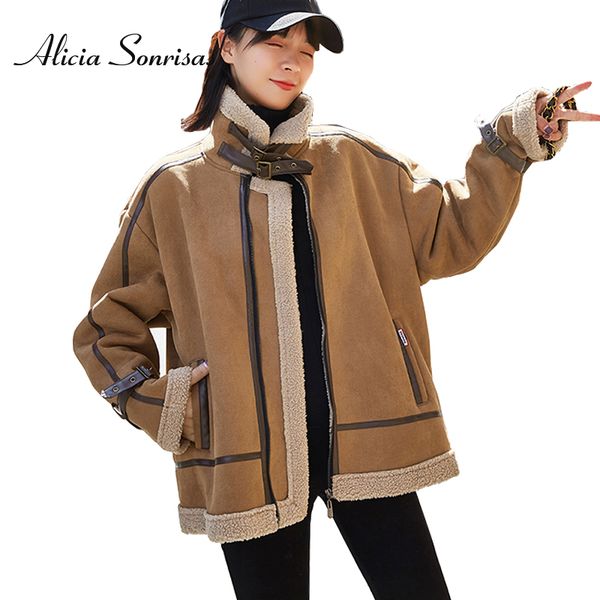 зимняя замшевая куртка женщин ягненка меха короткие мотоцикл пиджаки свободные старинные меха овчины байкер пальто женские парки женская кур, Black
зимняя замшевая куртка женщин ягненка меха короткие мотоцикл пиджаки свободные старинные меха овчины байкер пальто женские парки женская кур, Black