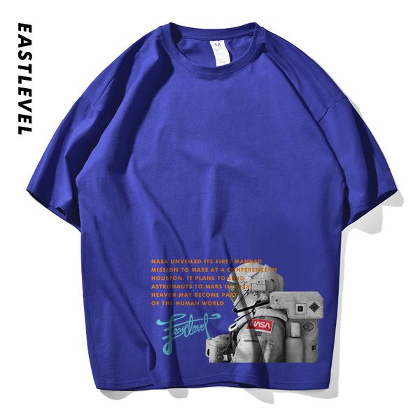 ete nasa astronaut round collar t-shirt men's and women's cotton loose shoulder sleeves lovers student fashion brand ins t-shirt, White;black
ete nasa astronaut round collar t-shirt men's and women's cotton loose shoulder sleeves lovers student fashion brand ins t-shirt, White;black