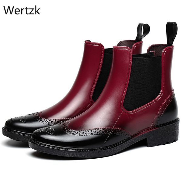 autumn rubber shoes women rain boots boots waterproof ankle girl platform spring booties dames laarzen b201, Black
autumn rubber shoes women rain boots boots waterproof ankle girl platform spring booties dames laarzen b201, Black