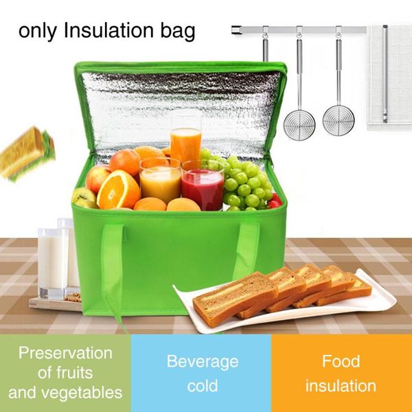 picnic large capacity ice pack waterproof portable insulated bag foldable cooler delivery cake aluminum foil thermal, Blue;pink
picnic large capacity ice pack waterproof portable insulated bag foldable cooler delivery cake aluminum foil thermal, Blue;pink