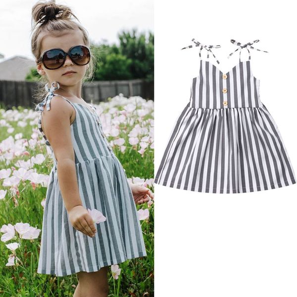 toddler baby girls kids striped sleeveless summer short mini dress skirt clothes, Red;yellow
toddler baby girls kids striped sleeveless summer short mini dress skirt clothes, Red;yellow