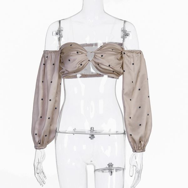 style selling new spring/summer 2020 women's dress with long sleeves and short jacket with polka dots, White
style selling new spring/summer 2020 women's dress with long sleeves and short jacket with polka dots, White