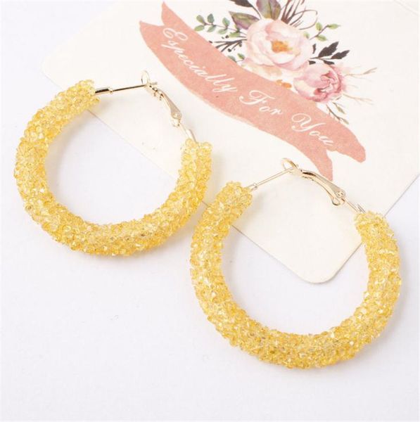 doreenbeads exaggerated hoop earrings for women colorful rhinestone geometric jewelry for party gift charms, 45mm dia 1 pair, Golden;silver
doreenbeads exaggerated hoop earrings for women colorful rhinestone geometric jewelry for party gift charms, 45mm dia 1 pair, Golden;silver