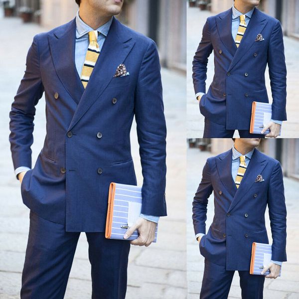 navy blue men wedding suits slim fit double breasted notched lapel tuxedos formal work prom office business blazer(jacket+pants), Black;gray
navy blue men wedding suits slim fit double breasted notched lapel tuxedos formal work prom office business blazer(jacket+pants), Black;gray