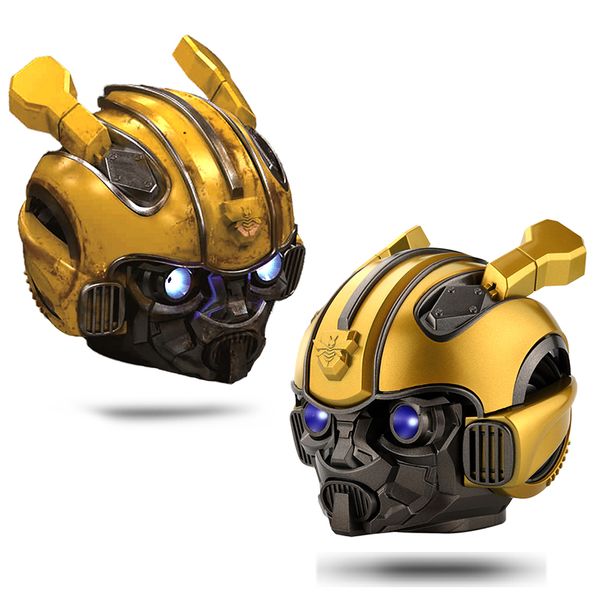 bumblebee helmet bluetooth speaker fm radio usb mp3 tf smart subwoofer blue tooth 5.0 portable mini wireless stereo loudspeakers
bumblebee helmet bluetooth speaker fm radio usb mp3 tf smart subwoofer blue tooth 5.0 portable mini wireless stereo loudspeakers
