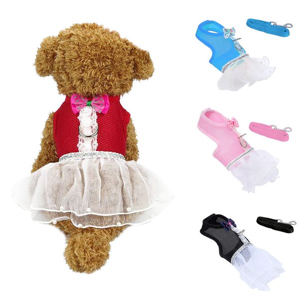 dog leash pet adjustable cat dog leash long small medium flash breathable bow lace dress traction chest strap set w726
dog leash pet adjustable cat dog leash long small medium flash breathable bow lace dress traction chest strap set w726