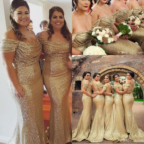 2020 gold sequins mermaid bridesmaid dresses for weddings sequined off shoulder backless long arabic maid of honor wedding guest gowns, White;pink
2020 gold sequins mermaid bridesmaid dresses for weddings sequined off shoulder backless long arabic maid of honor wedding guest gowns, White;pink