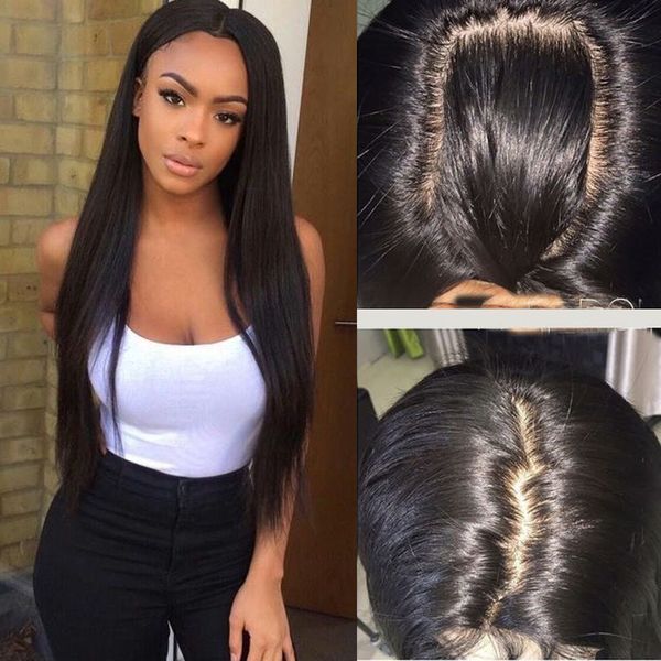 straight lace front wigs 13x4 pre plucked hairline 130% density hair product brazilian remy human hair wigs for women, Black
straight lace front wigs 13x4 pre plucked hairline 130% density hair product brazilian remy human hair wigs for women, Black