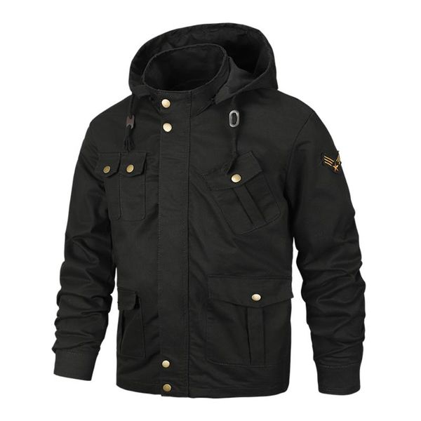 men's jackets 2021 large jacket cotton pilot coat army cargo flight spring and autumn bomber leisure, Black;brown
men's jackets 2021 large jacket cotton pilot coat army cargo flight spring and autumn bomber leisure, Black;brown