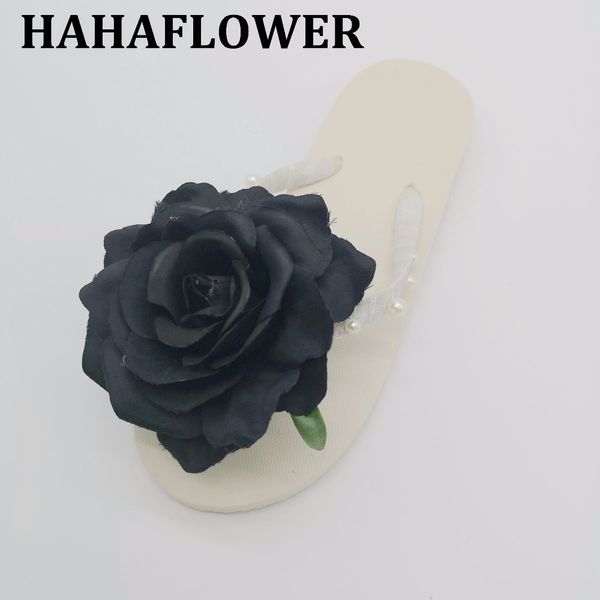 hahaflower black rose flower brand quality women slippers summer shoes beach flip flops women footwear ing
hahaflower black rose flower brand quality women slippers summer shoes beach flip flops women footwear ing