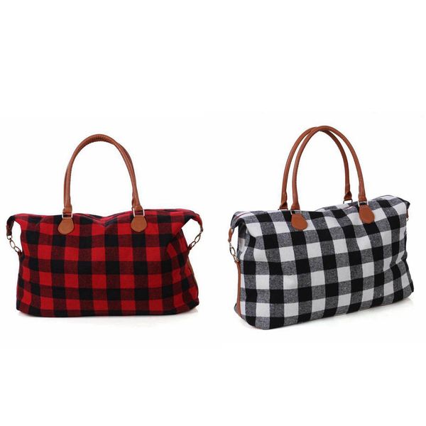 check handbag red black plaid bags large capacity travel tote with pu handle sports yoga totes storage maternity bags 10pcs rra2353, White
check handbag red black plaid bags large capacity travel tote with pu handle sports yoga totes storage maternity bags 10pcs rra2353, White