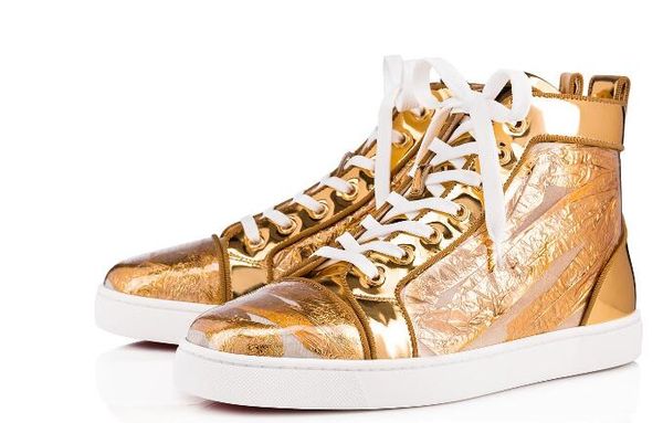 gold spikes red bottom men's sneaker shoes rivets trainer fashion brand outdoor red sole casual walking,perfect wedding party dress 35, Black
gold spikes red bottom men's sneaker shoes rivets trainer fashion brand outdoor red sole casual walking,perfect wedding party dress 35, Black