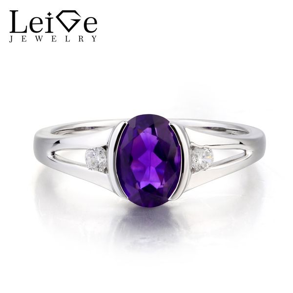 leige jewelry natural amethyst ring wedding ring oval cut gemstone february birthstone 925 sterling silver bezel setting, Golden;silver
leige jewelry natural amethyst ring wedding ring oval cut gemstone february birthstone 925 sterling silver bezel setting, Golden;silver