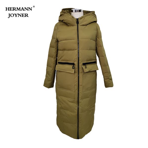 hermann joyner winter casual long women down coat wool liner 95%cashmere white duck down warm soft slim snow outerwear forladies, Black
hermann joyner winter casual long women down coat wool liner 95%cashmere white duck down warm soft slim snow outerwear forladies, Black