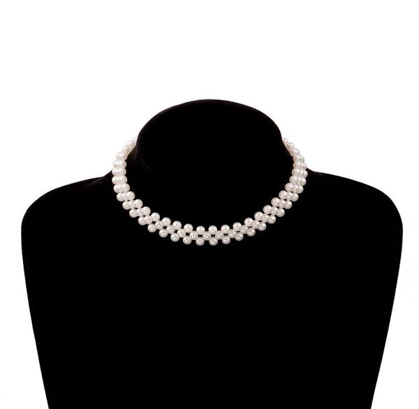 geometric imitation pearls choker necklace for women silver color 2020 fashion jewelry short necklace female clavicle chain new, Golden;silver
geometric imitation pearls choker necklace for women silver color 2020 fashion jewelry short necklace female clavicle chain new, Golden;silver