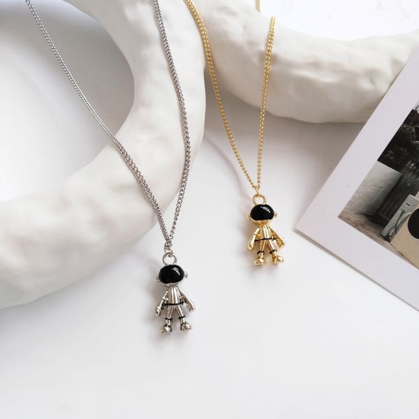 hiphop robot pendant silver color personalized necklace cute daily necklaces boyfriend gift
hiphop robot pendant silver color personalized necklace cute daily necklaces boyfriend gift