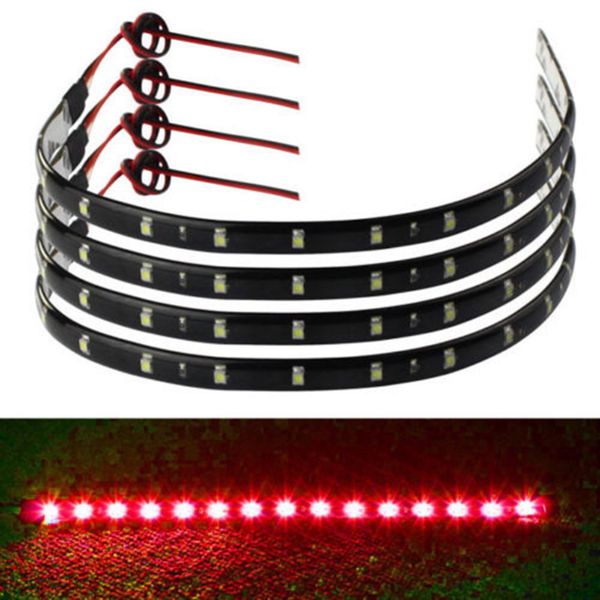 10pcs 30cm 15 led car trucks motor grill flexible waterproof light strips white red blue
10pcs 30cm 15 led car trucks motor grill flexible waterproof light strips white red blue
