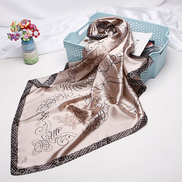 fashion kerchief hair scarf for women print silk satin hijab scarfs 90*90cm square shawls wraps headband scarves for ladies 2020, Blue;gray
fashion kerchief hair scarf for women print silk satin hijab scarfs 90*90cm square shawls wraps headband scarves for ladies 2020, Blue;gray