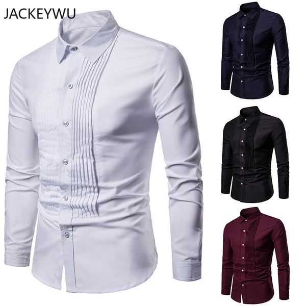brand men shirt fashion luxury style fold slim formal shirt long sleeve solid color business uniformal hip hop, White;black
brand men shirt fashion luxury style fold slim formal shirt long sleeve solid color business uniformal hip hop, White;black