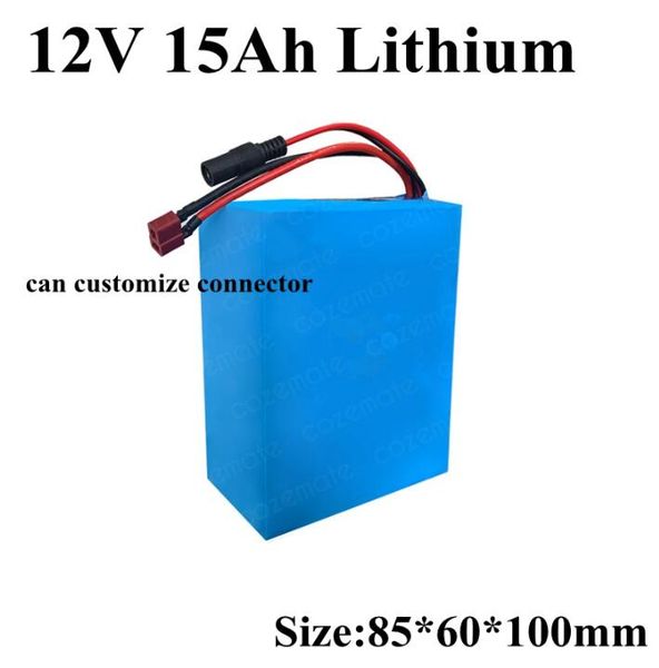 china rechargeable li-ion battery pack 12v 15ah 18650lithium batteries for 10w to 300w motor +2a charger
china rechargeable li-ion battery pack 12v 15ah 18650lithium batteries for 10w to 300w motor +2a charger