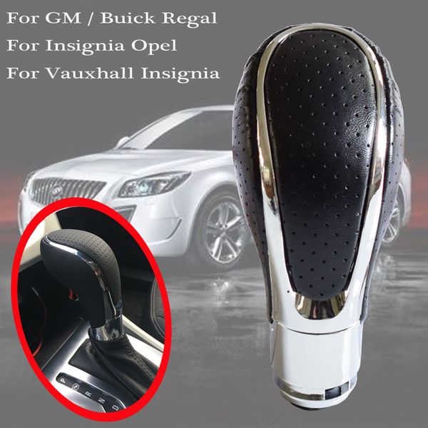 car styling chrome leather automatic gear shift shifter knob handball lever for gm/ regal/ insignia/vauxhall insignia
car styling chrome leather automatic gear shift shifter knob handball lever for gm/ regal/ insignia/vauxhall insignia