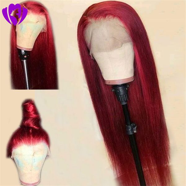 2019 new cosplay straight long burgundy wig hand tied heat resistant glueless synthetic lace front wigs for women part ing, Black
2019 new cosplay straight long burgundy wig hand tied heat resistant glueless synthetic lace front wigs for women part ing, Black